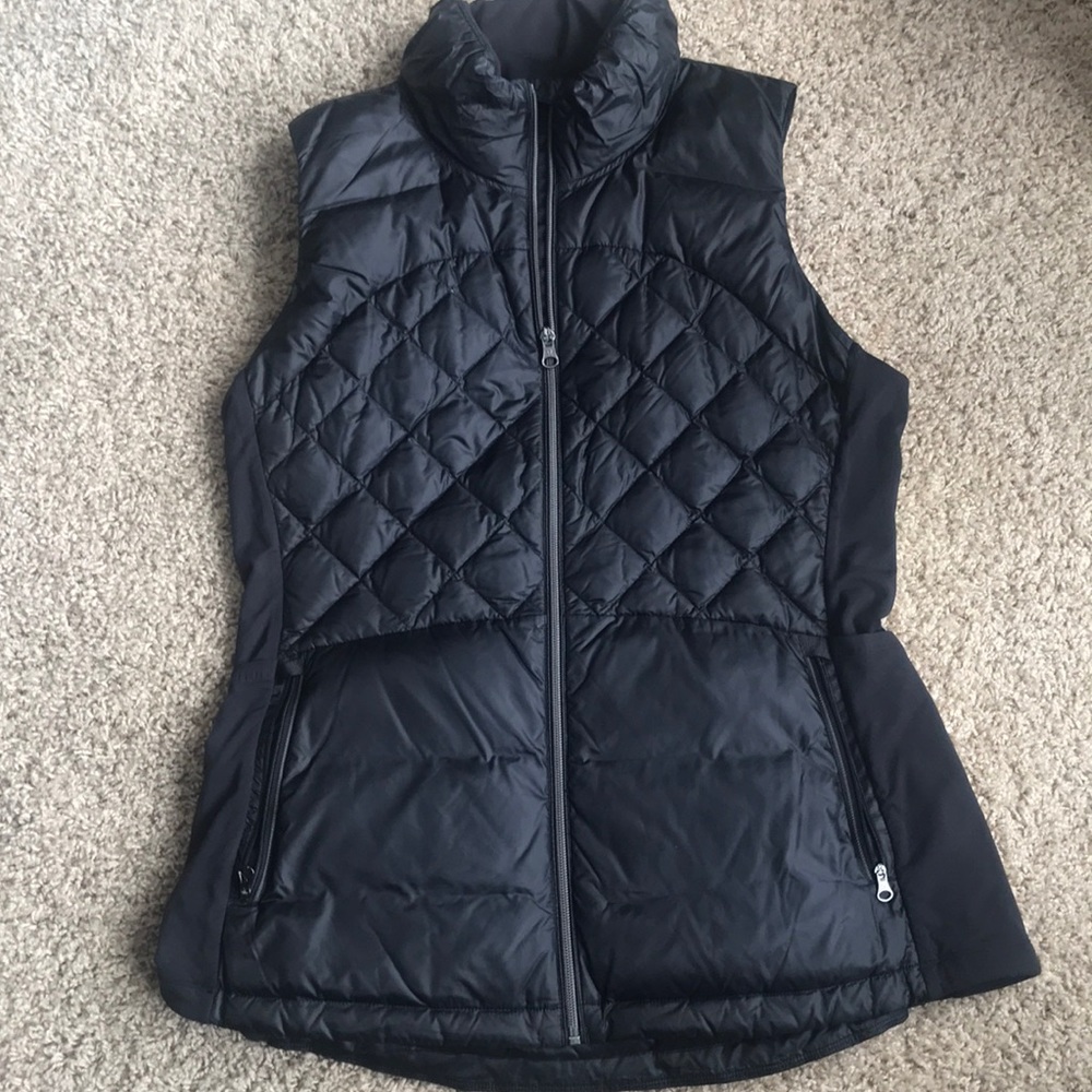 Lululemon quilted black vest...